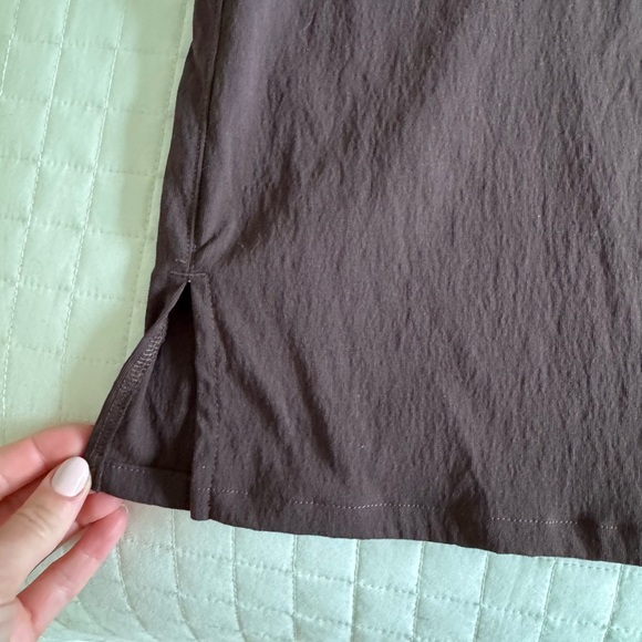 Lululemon brown button up shirt - Picture 4 of 13